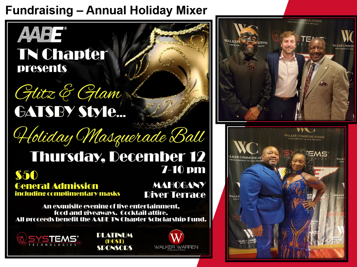 2024 AABE TN Fundraising – Annual Holiday Mixer